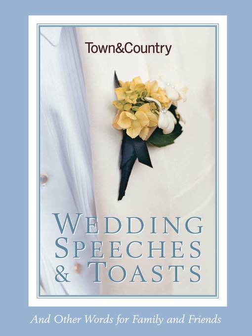 Title details for Town & Country Wedding Speeches & Toasts by Caroline Tiger - Available